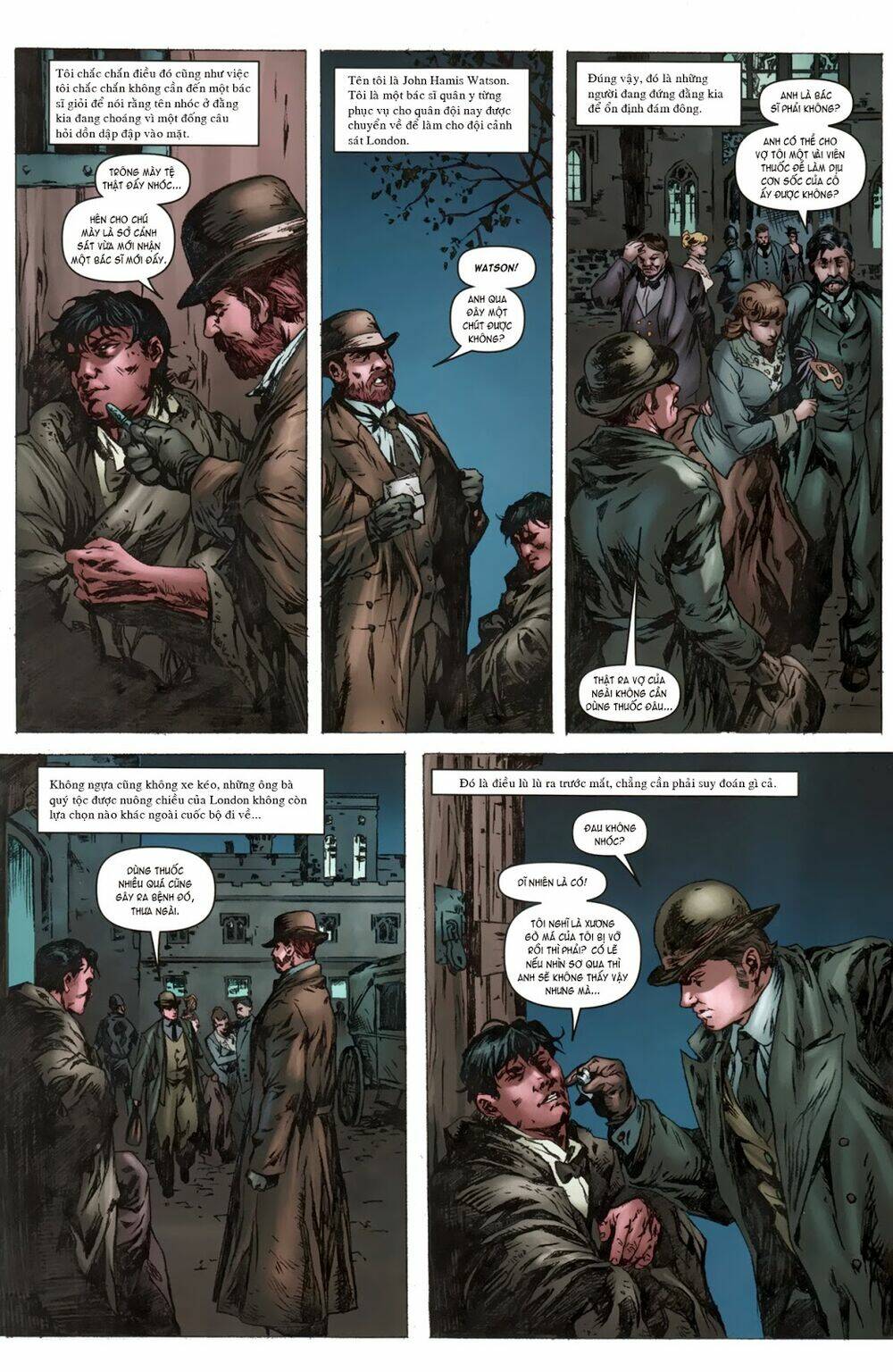 Sherlock Holmes Year One Chapter 1 - Trang 2