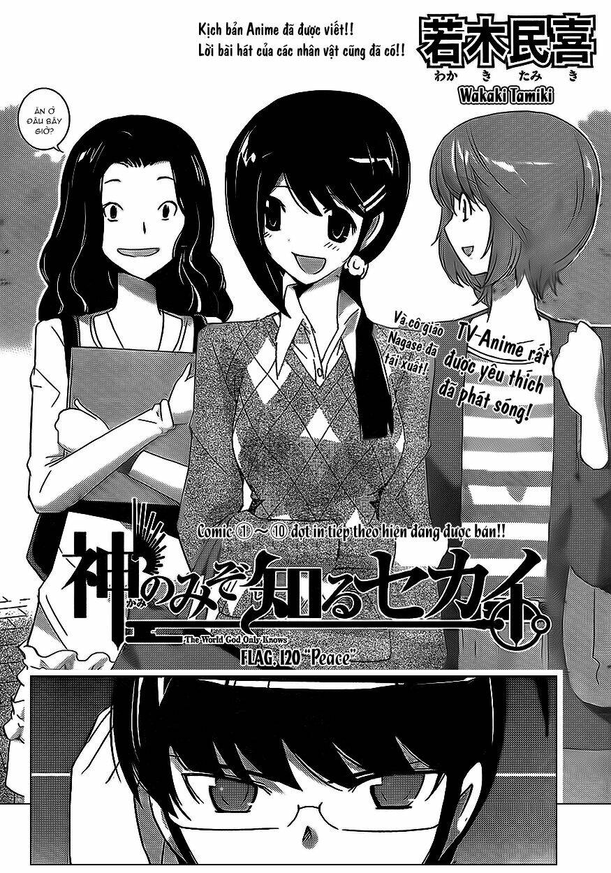 The World God Only Knows - Kami nomi zo Shiru Sekai Chapter 120 - Trang 2