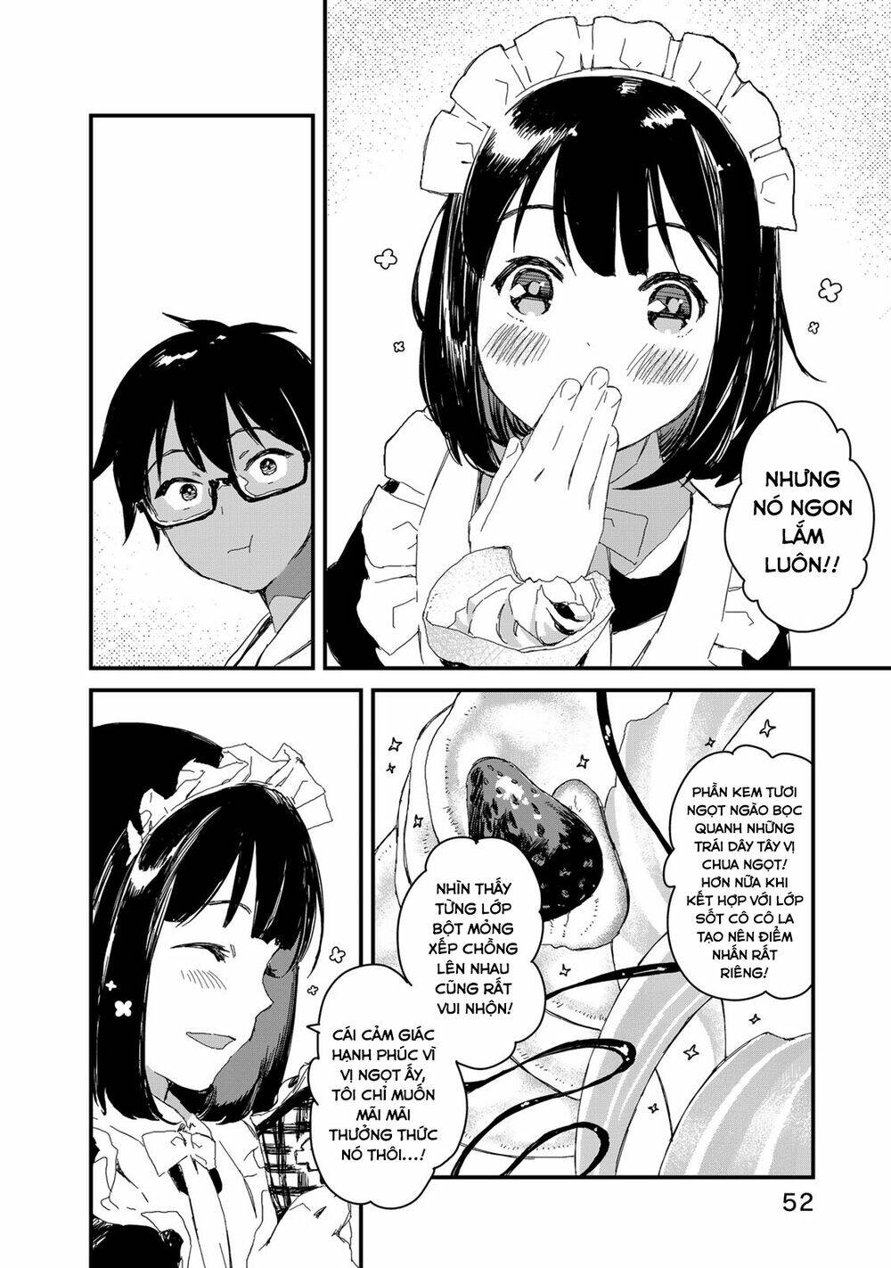 maid-san wa taberu dake chapter 24: bánh kếp - Trang 2