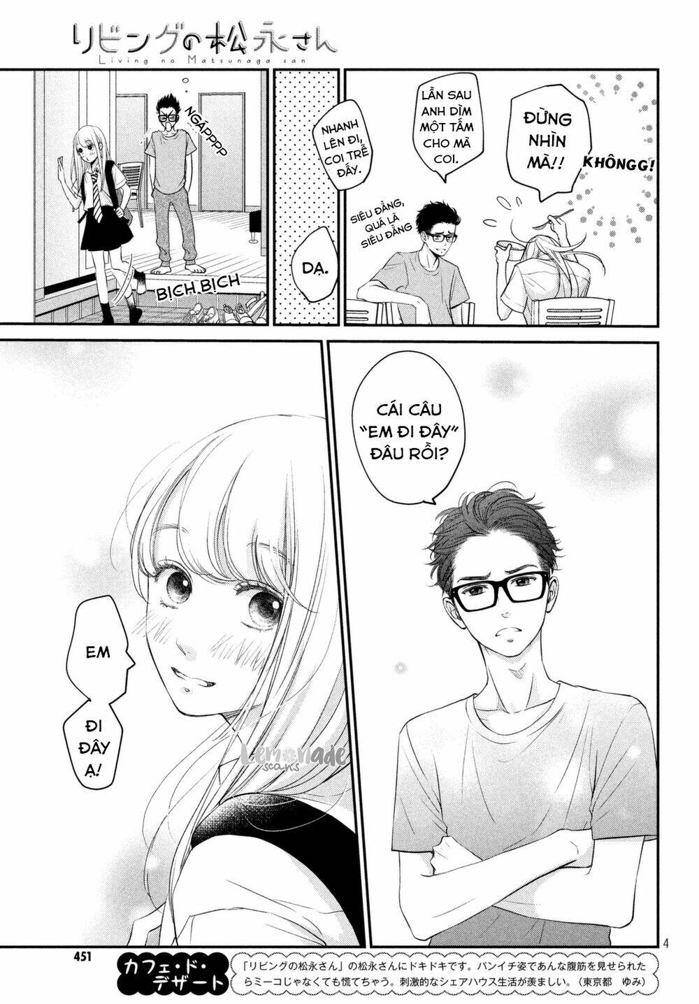 Living no Matsunaga-san Chapter 6 - Trang 2